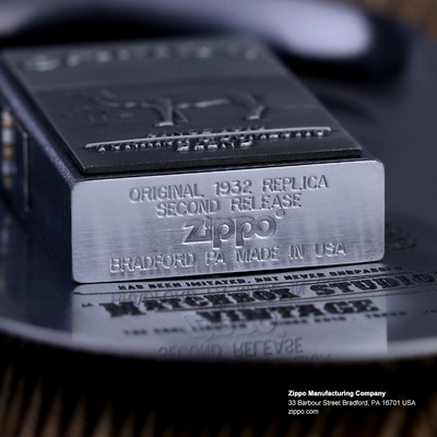 正版zippo防风打火机1932刻版复古camel骆驼贴章烟标机收藏zippo