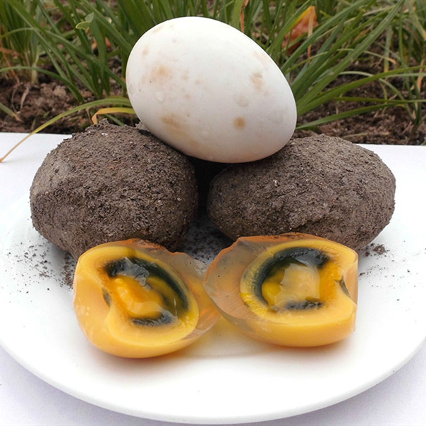 皮蛋永川老邹家松花手工无铅糖心四川变蛋邹皮蛋松花