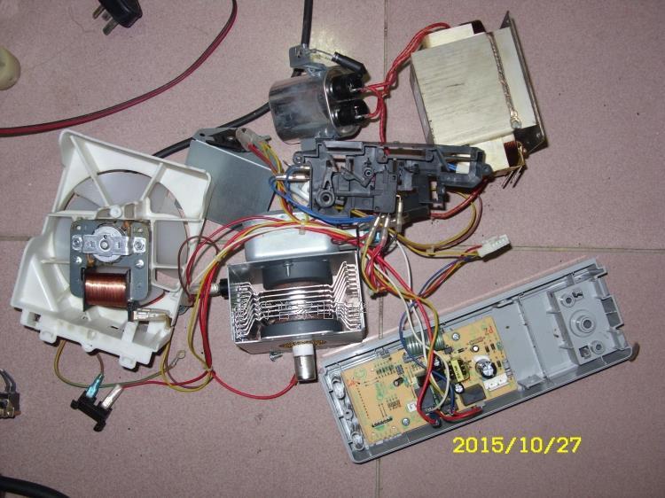 格兰仕微波炉主板定时器发射管玻璃盘旋转电机转盘帽