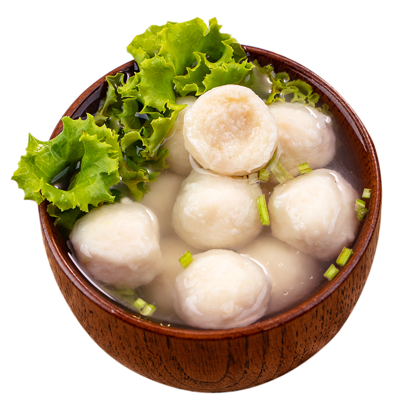 肉丸惠发鸡脯鸡胸丸子健身冷冻半成品火锅关东鸡肉丸