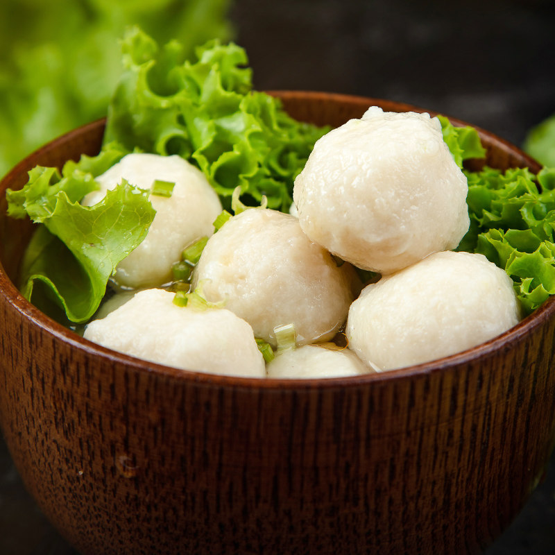 肉丸惠发鸡脯鸡胸丸子健身冷冻半成品火锅关东鸡肉丸