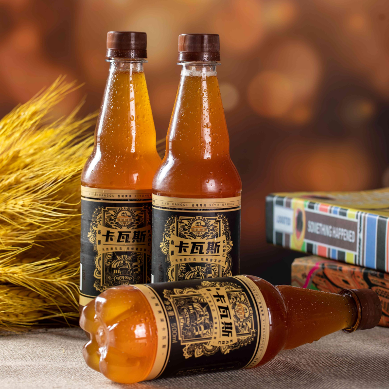 新疆传统工艺卡瓦瓦斯伊犁蜂蜜发酵啤酒花新鲜果味