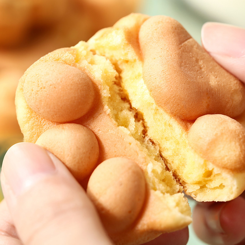 超友kk熊爪烧鸡鸡蛋儿童六一节蛋糕面包早餐传统中式糕点
