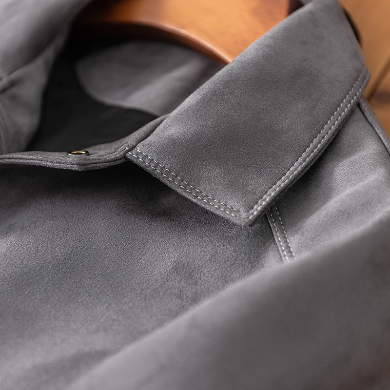 品质好货！ODM公司出品！实体1599！柔软细腻麂皮绒！男休闲夹克