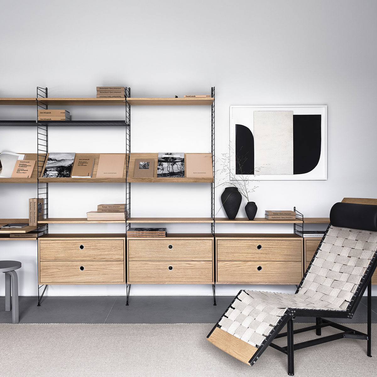 现货apartmental瑞典进口string正品品置物隔板书衣架搁板