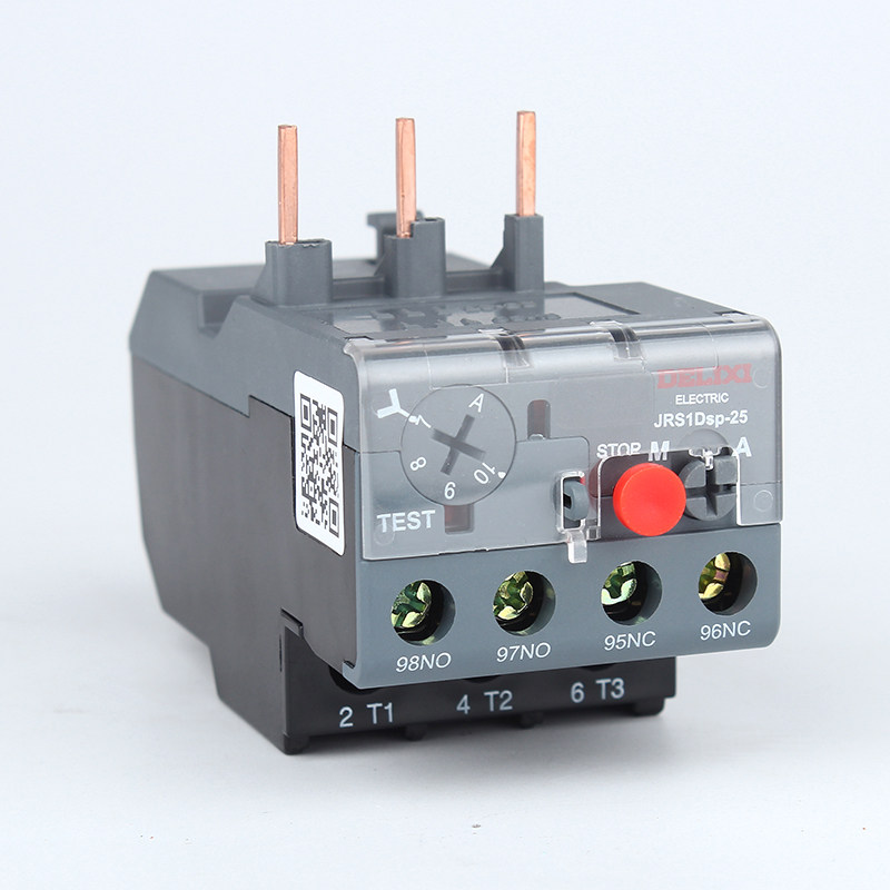 德力西热过载继电器jrs1dsp热保护继电器热继电器过载保护220v_双氙