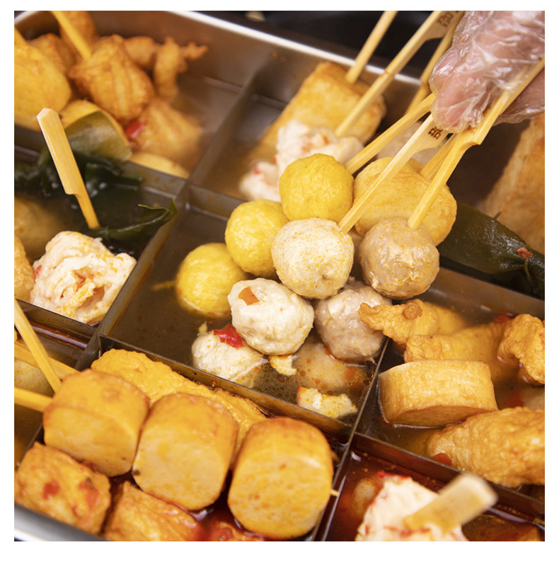 关东鼎味煮食串串火锅丸子日式罗森便利店组合鱼丸