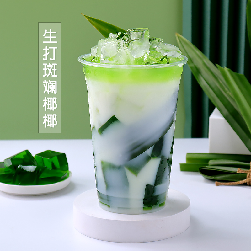 斑斓汁浓浆奶茶店专用原料糖浆奈雪同款东南亚苹果风味汁酱11kg
