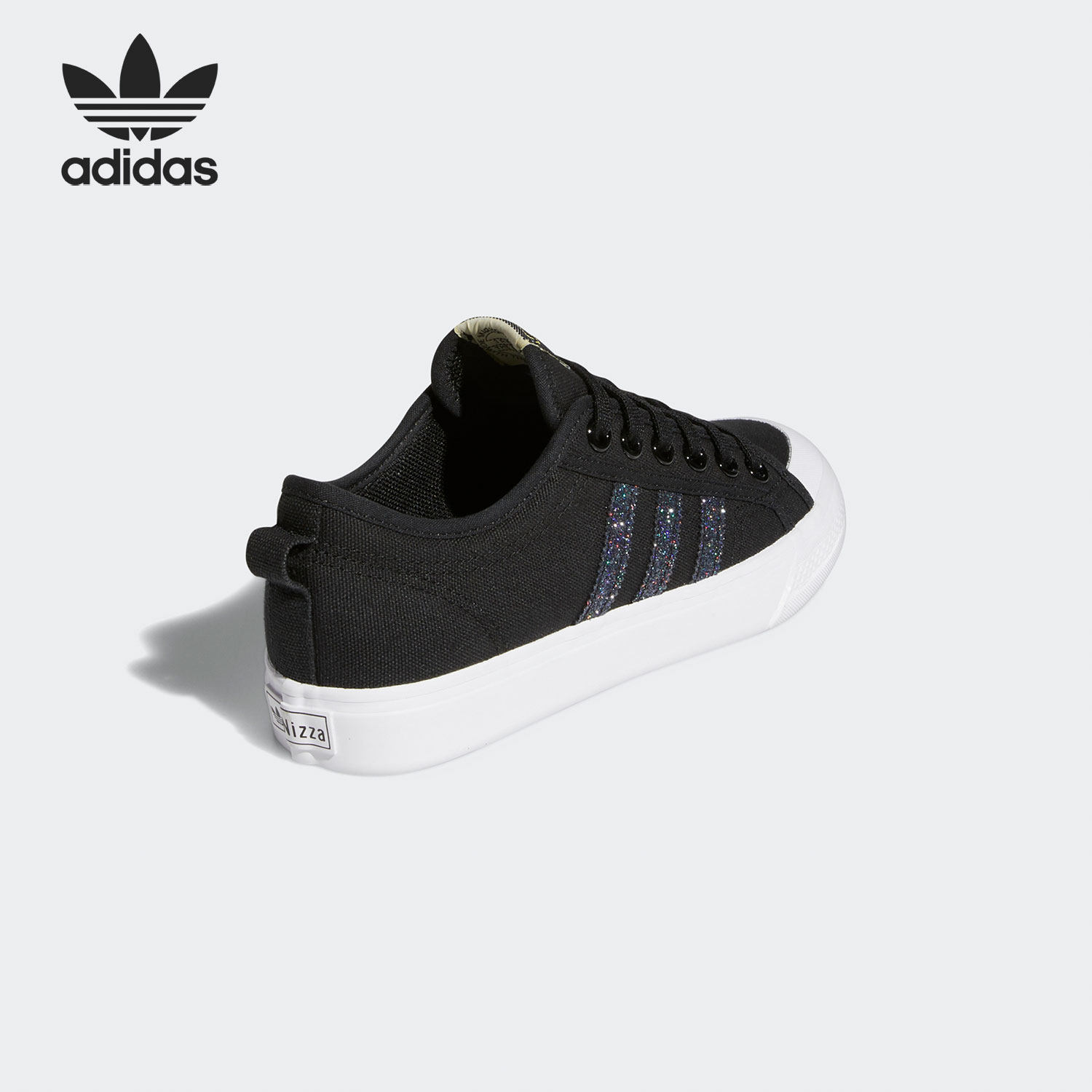 adidas阿迪达斯正品三叶草nizza女子低帮经典休闲板鞋板鞋