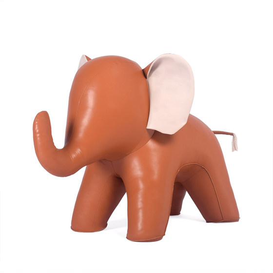 Super Large Animal Seat Living Room Model Room Elephant Stool Designer Decoration Leather Decoration Sofa Stool Super Large Animal Seat Living Room Model Room Elephant Stool Designer Decoration Leather Decoration Sofa Stool
