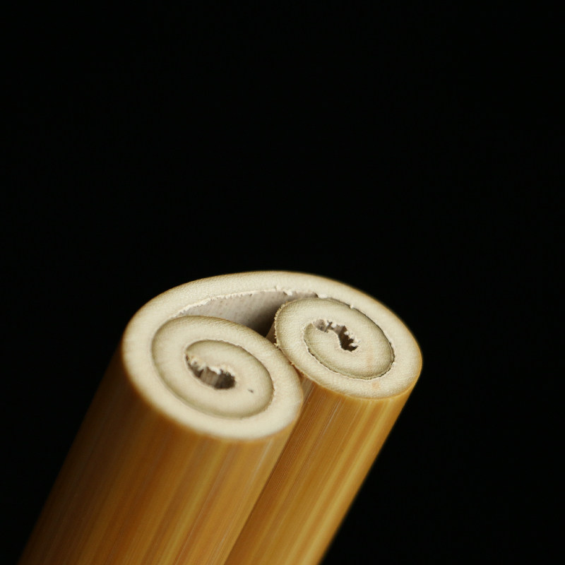 zj功夫功夫茶茶道竹制茶具异形玉竹卷竹把摆件茶道