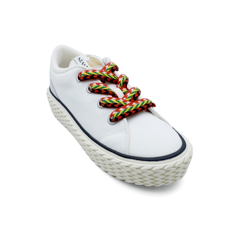 帆布lanvin浪凡新款男鞋logo布鞋低帮休闲休闲运动时尚休闲鞋