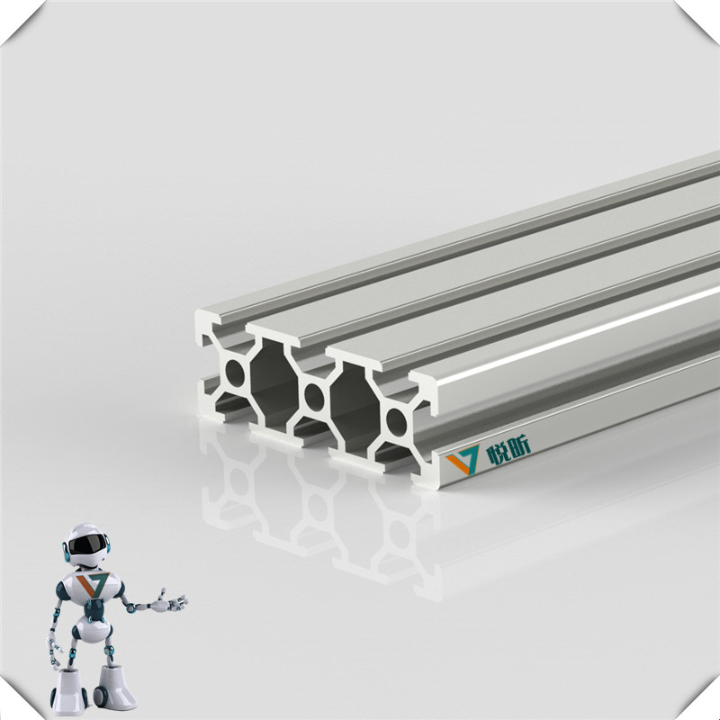 铝型材悦忻工业金属梅花万能2060雕刻机面板专用铝材