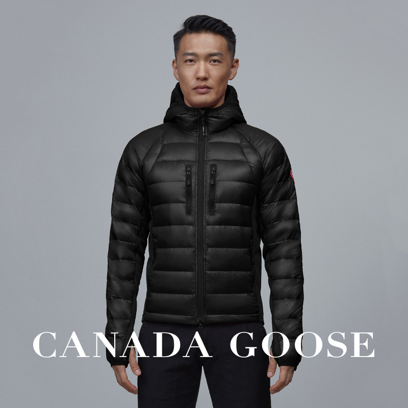 CANADA GOOSE加拿大鹅 HyBridge Lite男士羽绒连帽衫羽绒服 2703M