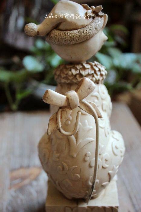 美国大牌大师级设计树脂高端猫咪卡通复古做旧摆件