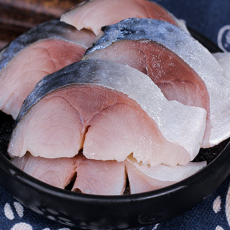 醋鲭鱼海鲜青花鱼水产鲜活冷冻醋青鱼日式刺身料理寿司料理青花鱼