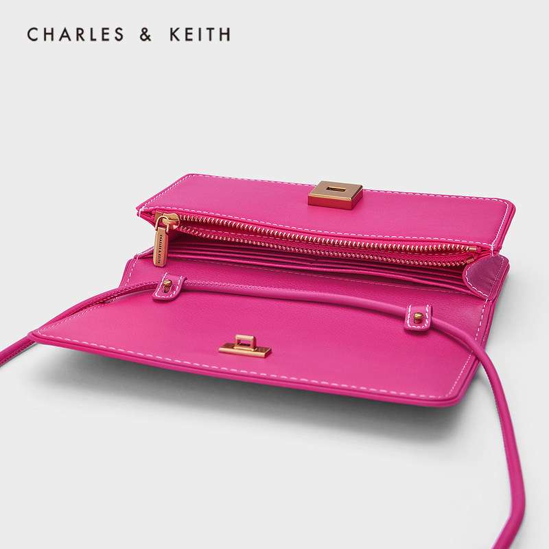 charleskeith春夏女包ck610770502糖果色欧美斜挎小巧钱包小方包