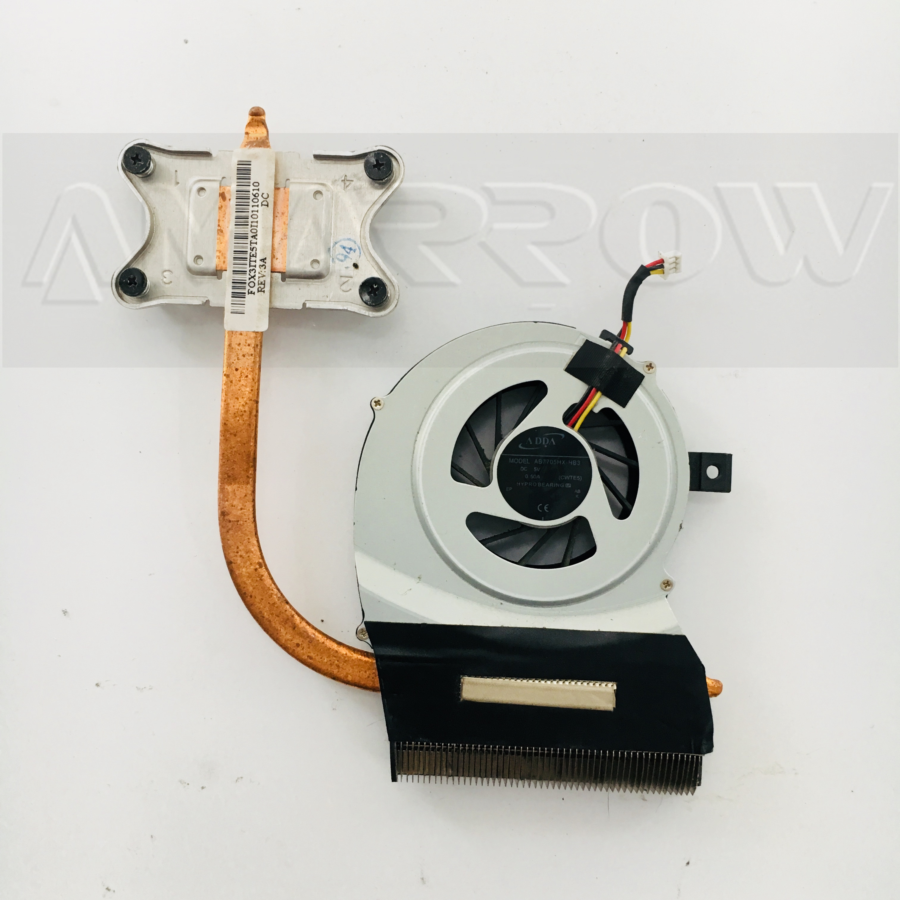 东芝toshibal700笔记本cpu集显散热器风扇铜管导热笔记本散热器