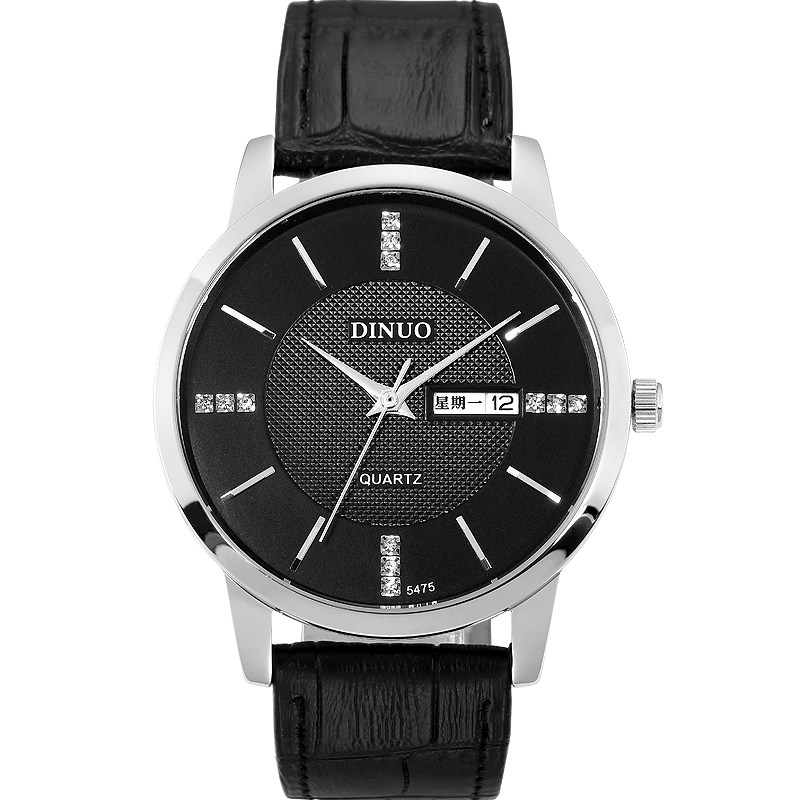 谛诺dinuo手表男款简约气质休闲商务运动型防水国产腕表