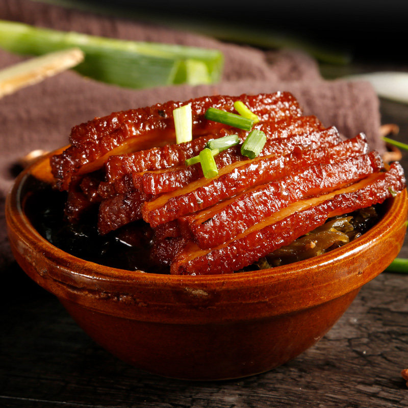 梅菜扣肉五花肉零食加热即食下酒菜红烧猪肉食材半成品美食快手菜