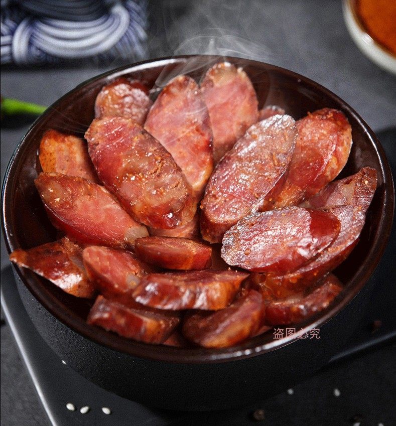 香肠正宗城口腊肉赵孝春500克广味麻辣川味腊肠香肠