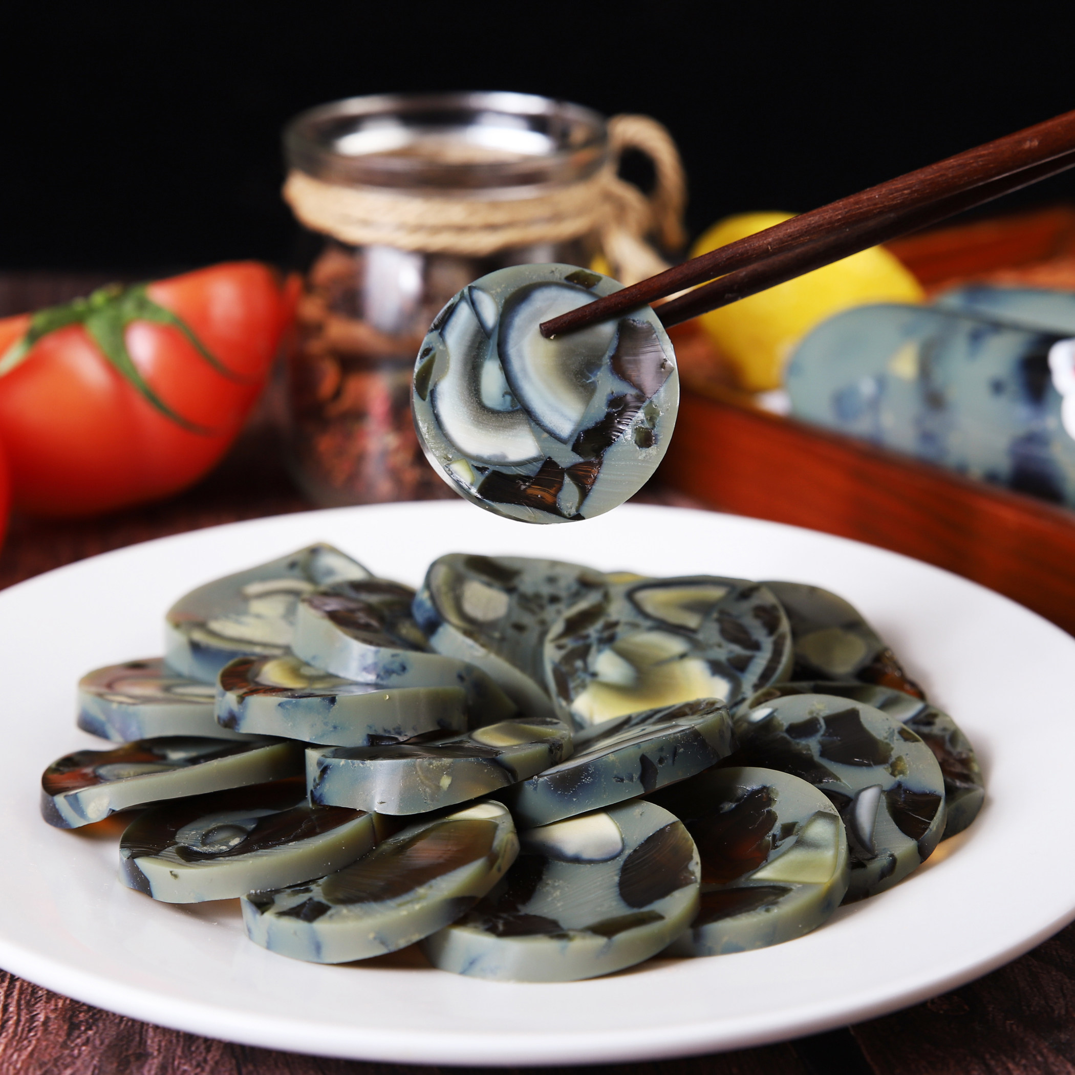 顺意松花蛋450g凉拌香肠皮蛋早餐营养香肠