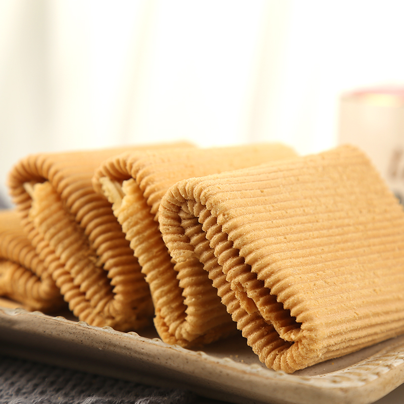 蛋卷手工鸡蛋童年怀旧原味老式传统儿时零食蛋卷饼干