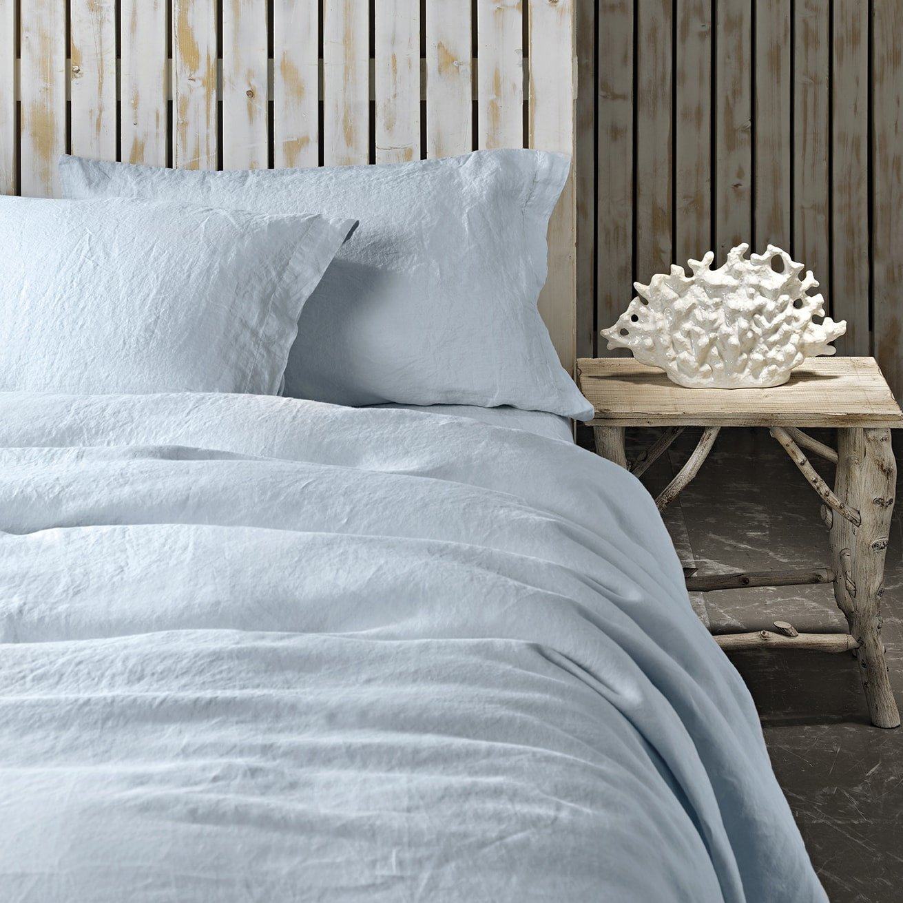 法国亚麻床上用品四件件套纯净纯净水水洗天然床品床品套件