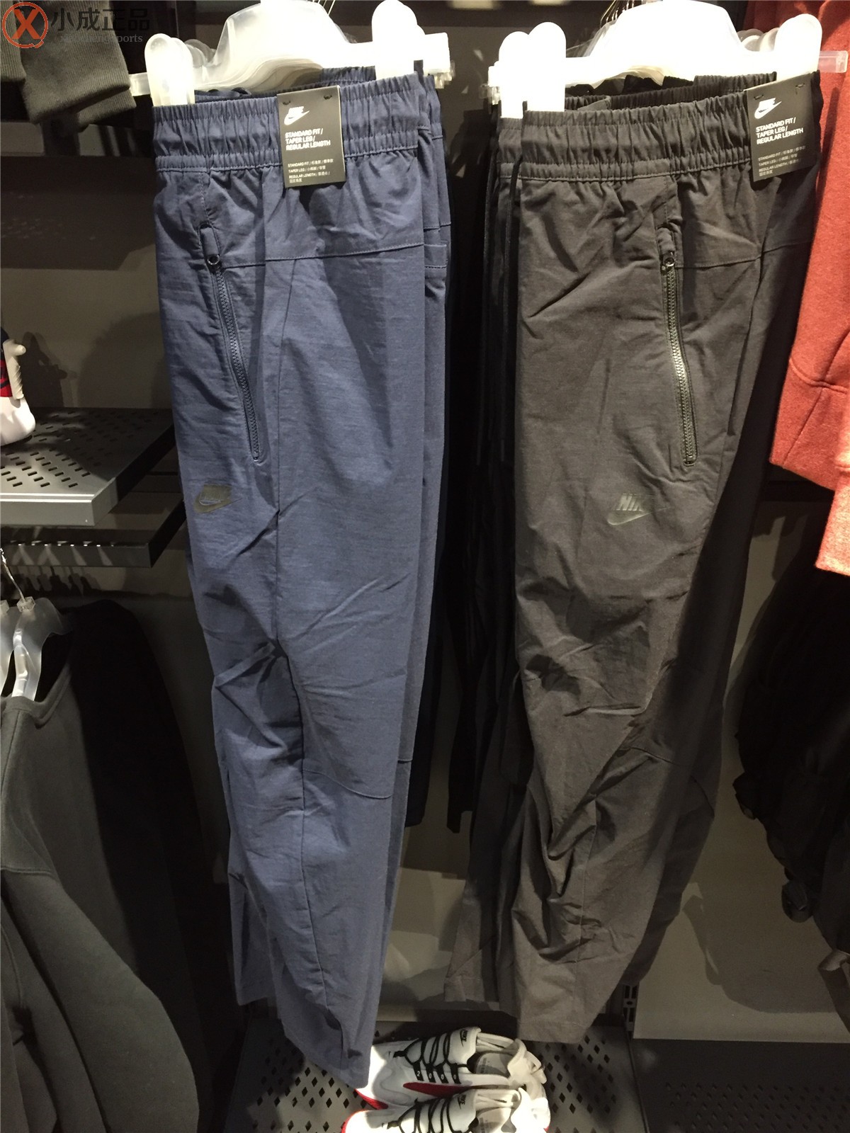 耐克男梭织大拉链休闲直筒长裤收脚裤927987 CU4484 CU4466CZ9820