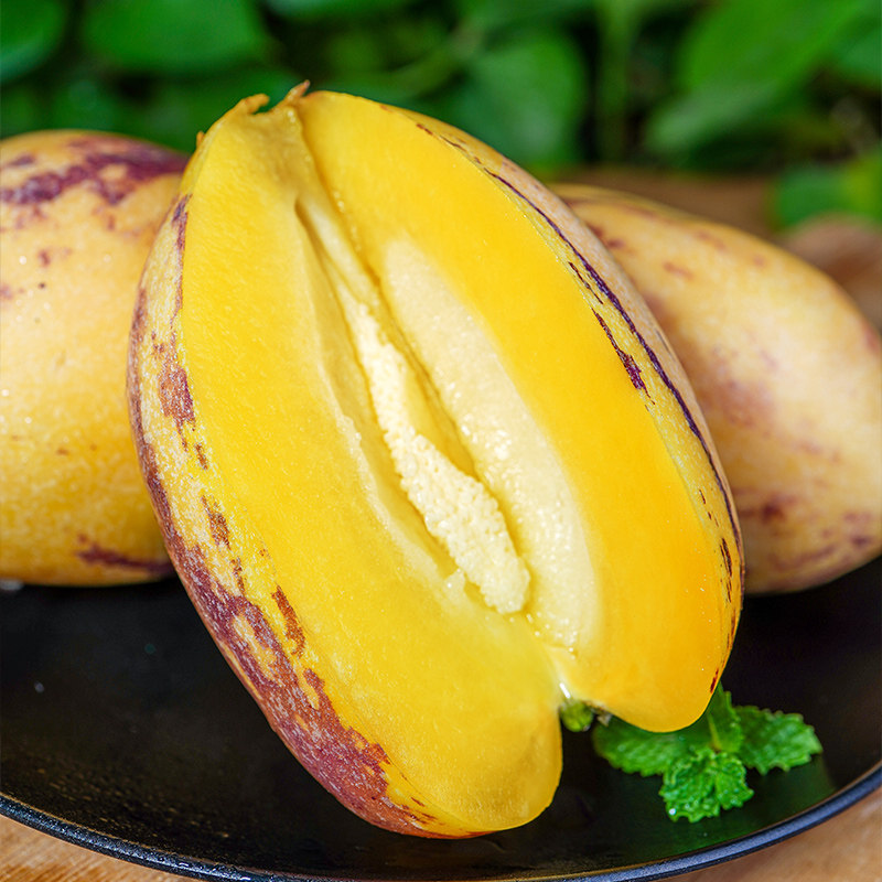 甘肃民勤人参果长果新鲜水果低糖黄心大果特特级人参果