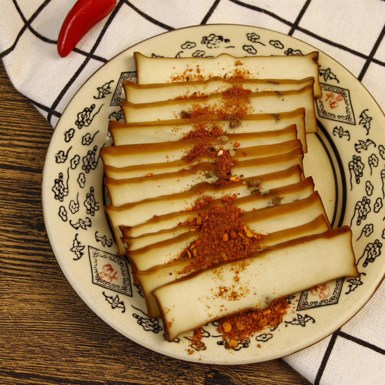 豆干正宗新场烟熏四川广安特产香味蔬菜干