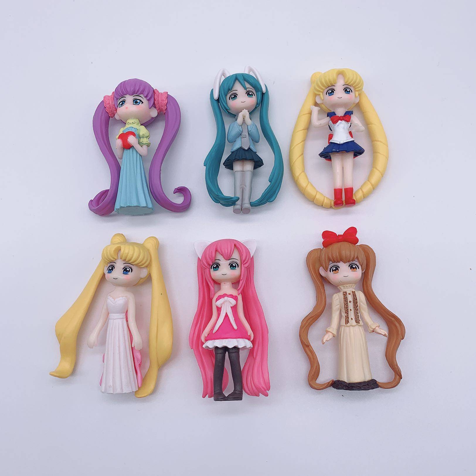 新款盲盒盲袋美少女微景公仔玩具卡通可爱摆件潮玩盲盒