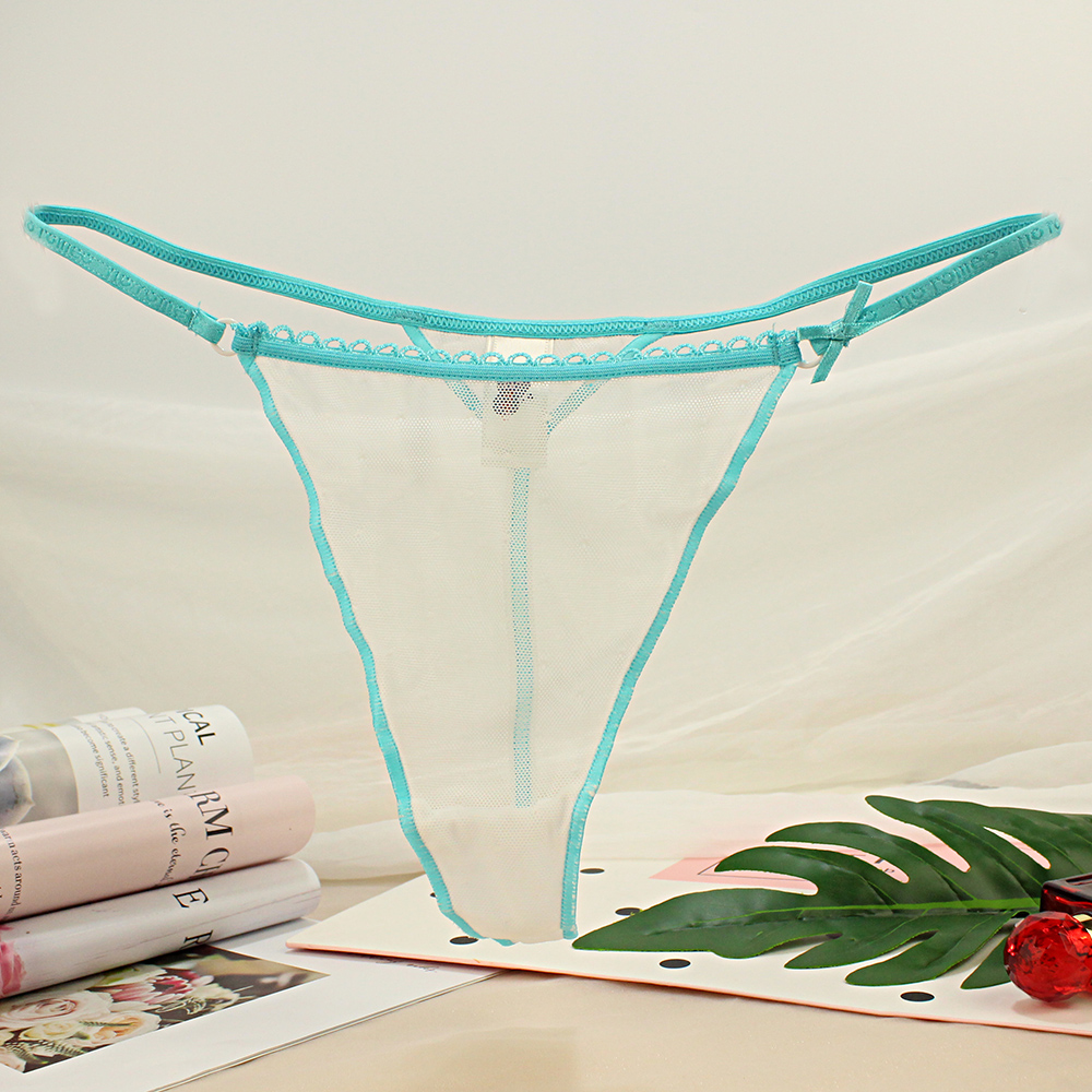 一条包邮 欧美款 超性感全透明女士丁字裤 t裤 诱惑内裤 m-l-xl