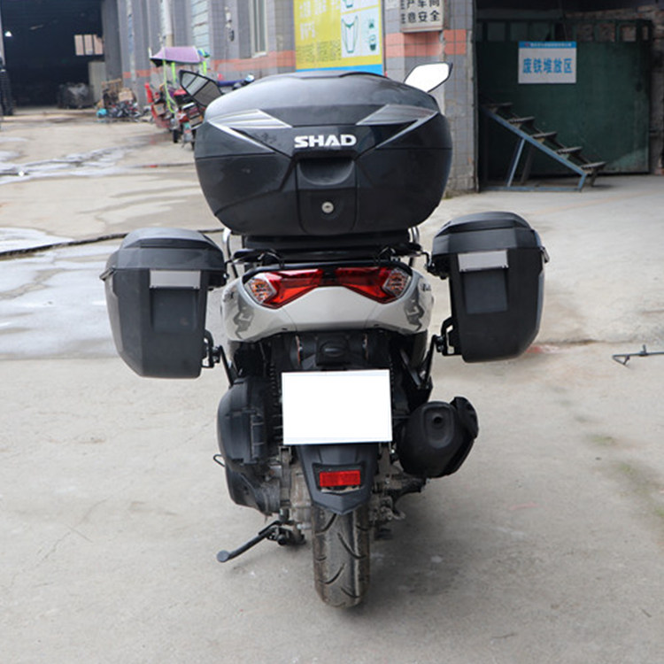 适用于夏德2020款雅马哈nmax155改装尾箱边箱三箱猛士摩托车尾箱