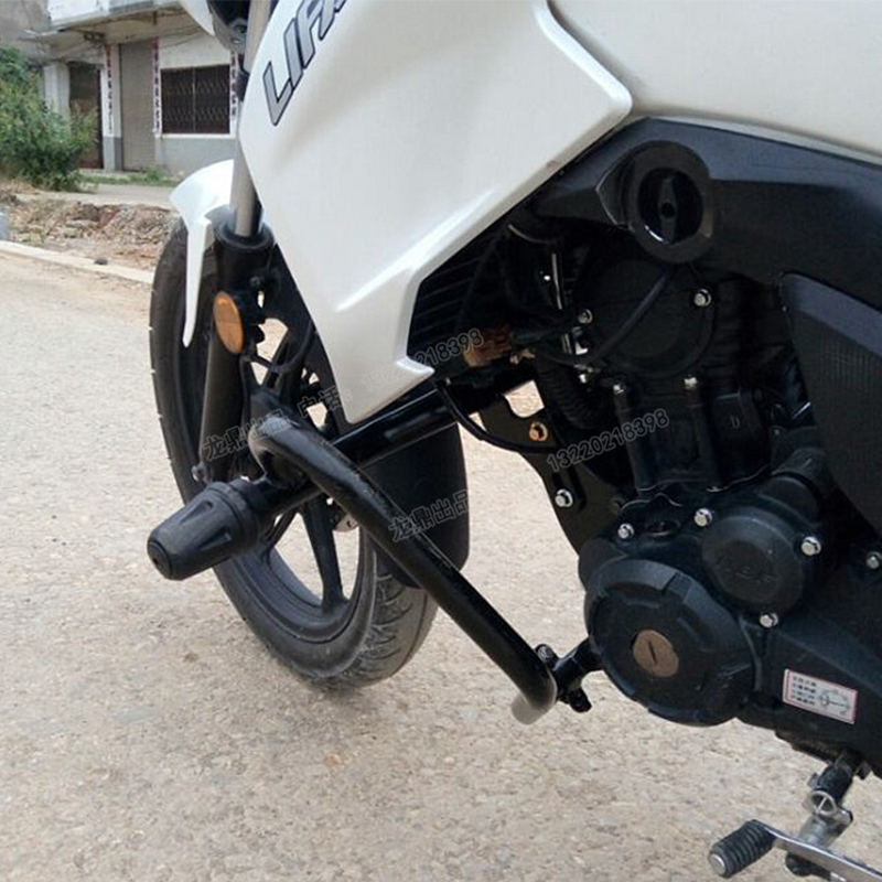 力帆kps200摩托车保护特技加厚防摔改装保险杠竞技摩托车保险杠