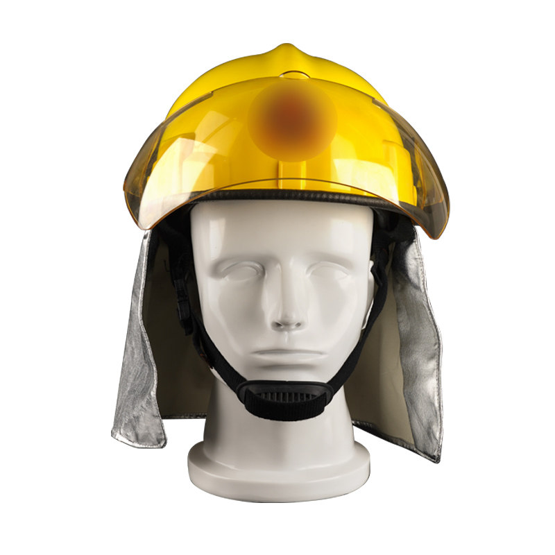 头盔统型防火头盔 消防头盔消防帽子3c认证消防头盔97红头盔02韩式 - 