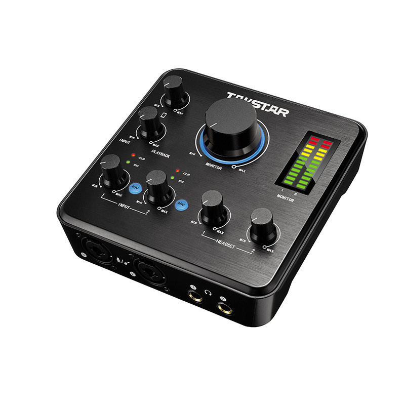 得胜mx630声卡外置抖音快手直播网红主播歌唱声卡