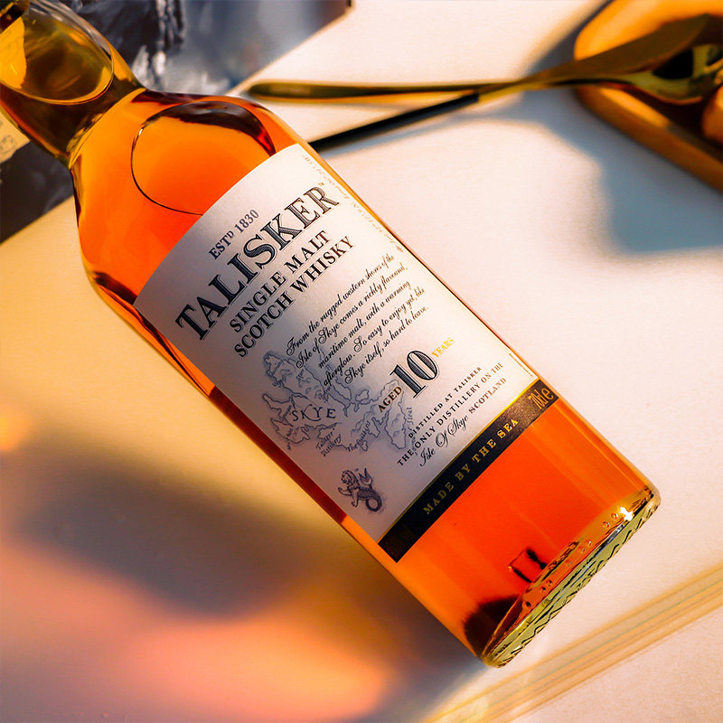 威士忌行货泰斯卡10年700ml英国talisker苏格兰单一麦芽威士忌