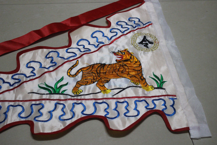 龙虎旗道教令旗道教法器道士法旗道教法事法师专用青龙白虎旗帜