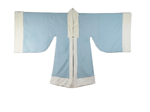 大袖 明制毛绒大氅鹤氅男女款 霜寒 汉服秋冬大放量 镜水桐光 - 爱购