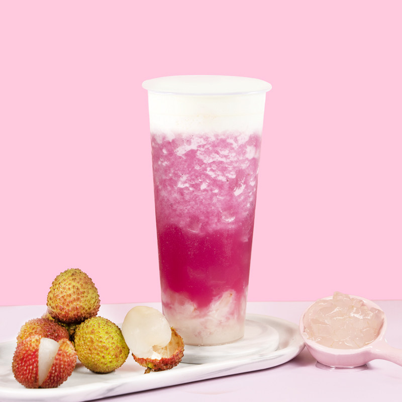 德馨荔枝果汁饮料浓浆浓缩果汁果酱满杯多肉粉荔水果茶奶茶店原料