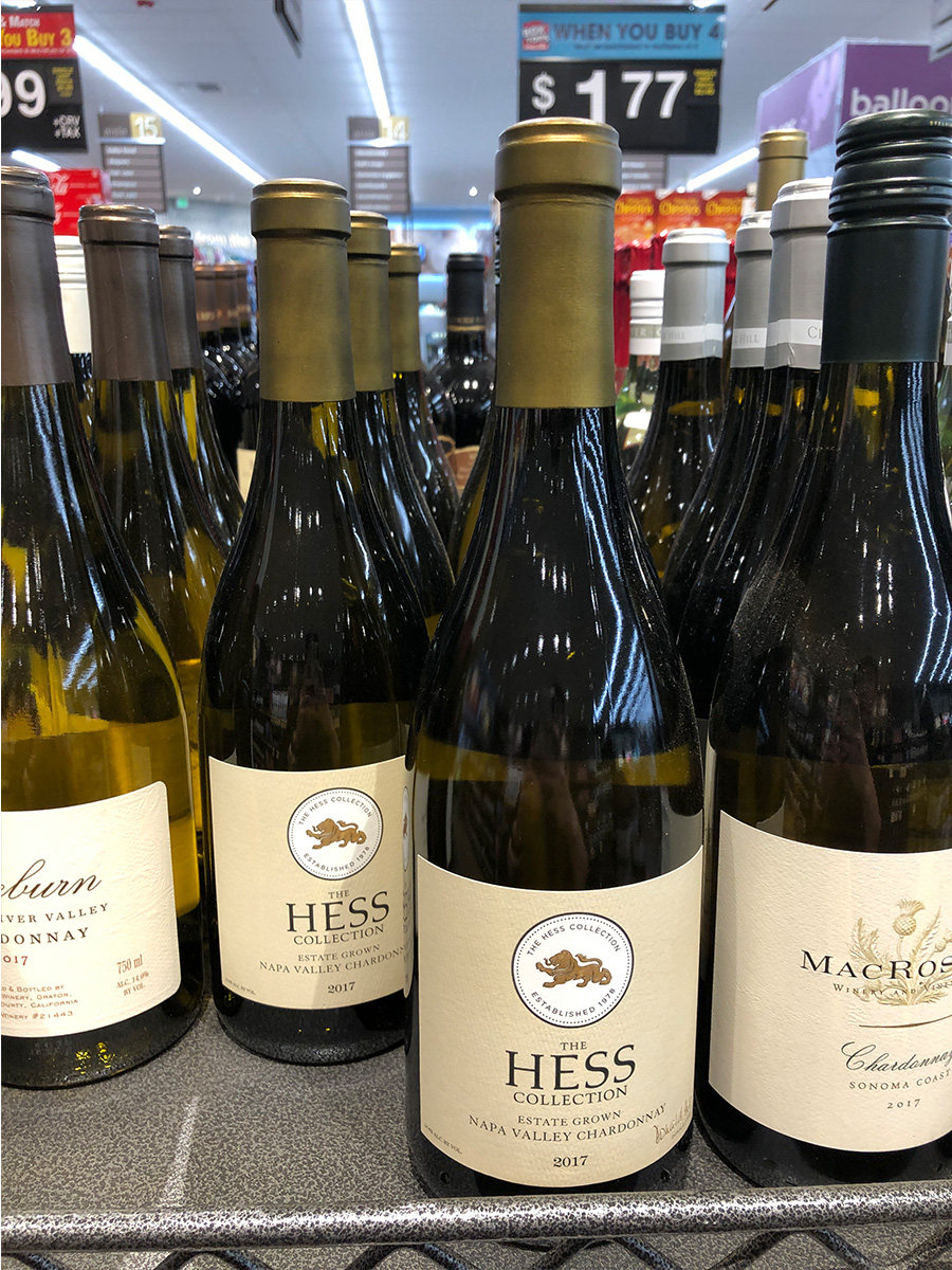 hess赫斯多丽美国加州纳帕napa原瓶进口白葡萄酒干白静态葡萄酒