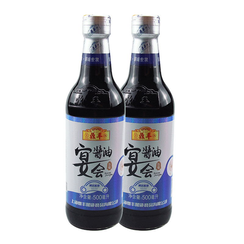 酱油鼎丰宴会500mlx2炒菜炒饭厨房调料调味品酱油