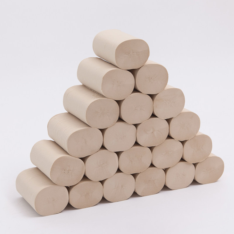 6斤35卷劳武本色卫生纸卷纸大卷家庭用纸纸巾厕纸家庭实惠装包邮