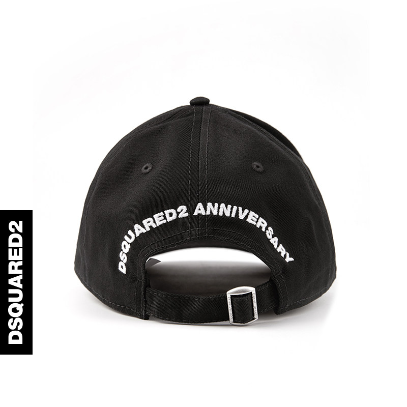 dsquared2d2次方男女情侣休闲百搭创意刺绣潮流帽子