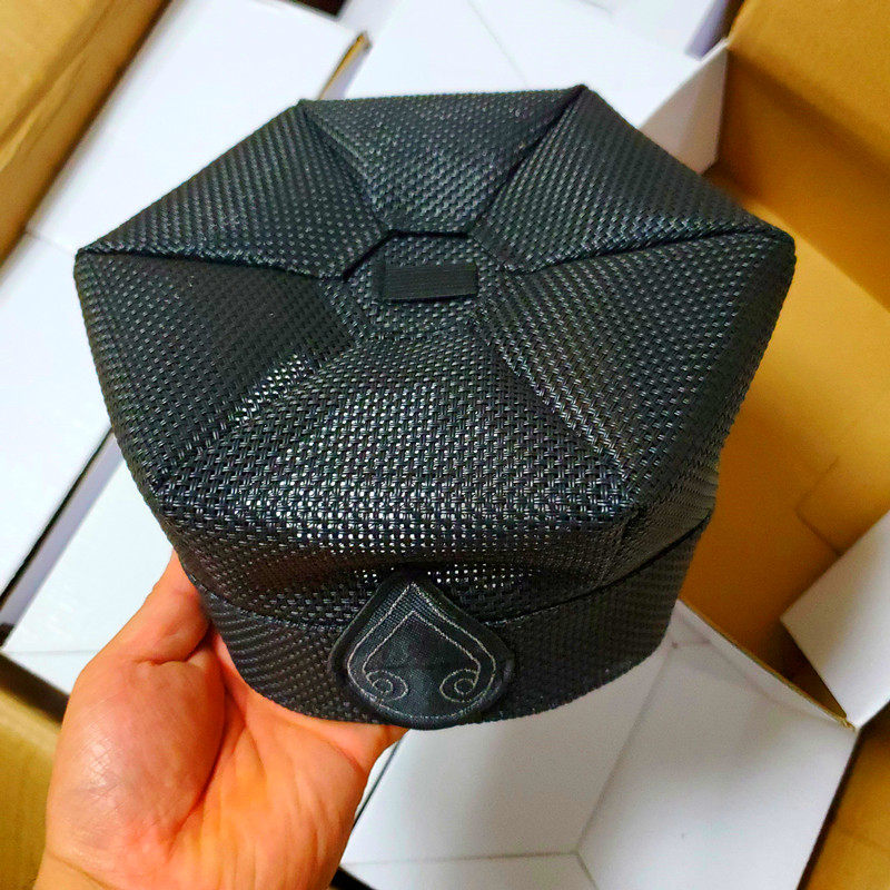 用品道教网编六角帽正一派高功帽子龙虎山虎山帽子