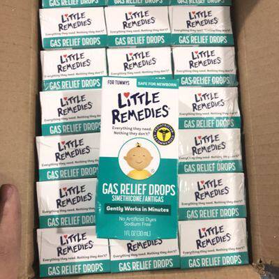 美国littleremedies西甲硅油油滴婴儿胀气肠绞痛30ml其它婴童用品