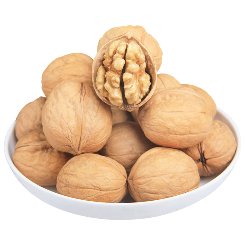 新疆特产阿克苏185纸皮核桃2019新货薄壳脆皮精挑核桃薄皮5斤包邮_双