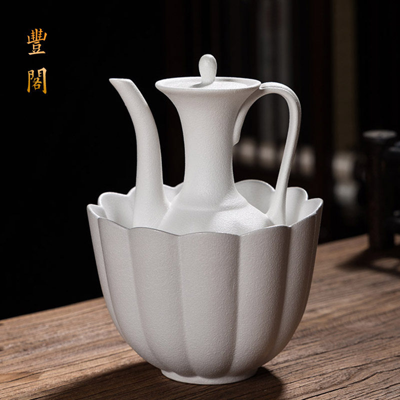 酒壶温酒酒器陶瓷花雕黄酒中式烫酒家用仿古家用酒壶