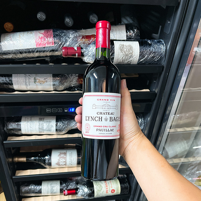 靓茨伯正法国红酒波尔多五级庄干红葡萄酒lynch-bages17干红静态葡萄